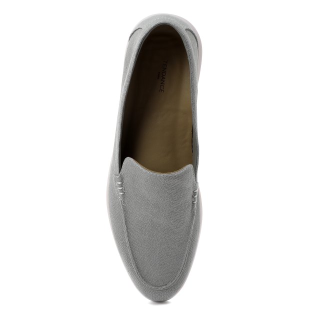 Мужские лоферы TENDANCE, Артикул M32056-39B-W, светло-серый | 3393199. Ракурс 2