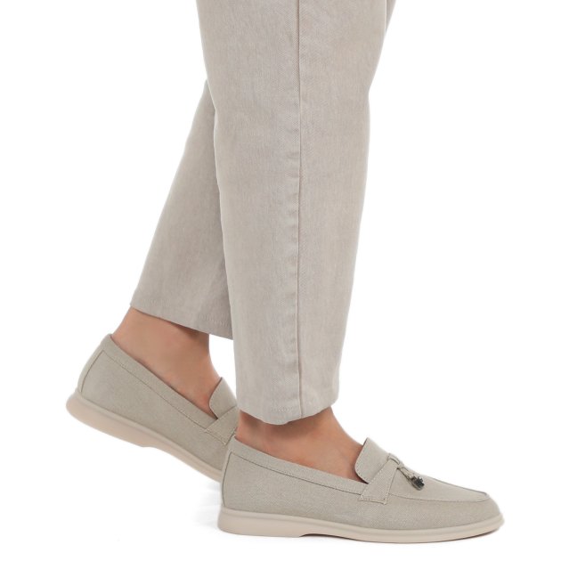 Женские лоферы TENDANCE, Артикул 432055-38B-W, светло-бежевый | 3393371. Ракурс 4