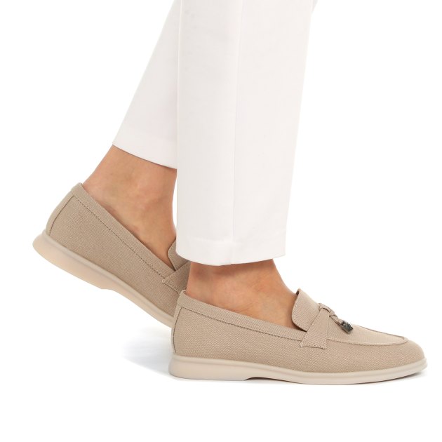 Женские лоферы TENDANCE, Артикул 432055-38B-W, светло-бежевый | 3393373. Ракурс 4