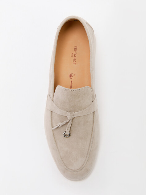 Женские лоферы TENDANCE, Артикул 432055-13A-W-S, серовато-бежевый | 3393388. Ракурс 5 Женские лоферы TENDANCE, Артикул 432055-13A-W-S, серовато-бежевый | 3393388. Ракурс 5