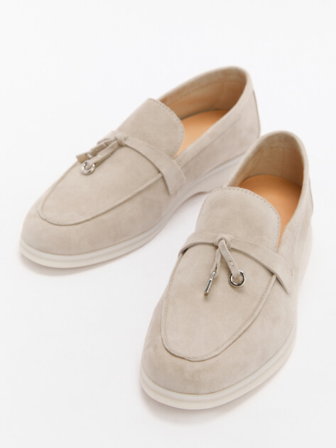 Женские лоферы TENDANCE, Артикул 432055-13A-W-S, серовато-бежевый | 3393388. Ракурс 6 Женские лоферы TENDANCE, Артикул 432055-13A-W-S, серовато-бежевый | 3393388. Ракурс 6