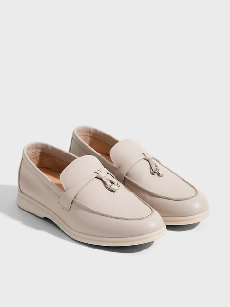 Женские лоферы TENDANCE, Артикул 432055-13A-W-G, серый | 3393392. Ракурс 2 Женские лоферы TENDANCE, Артикул 432055-13A-W-G, серый | 3393392. Ракурс 2