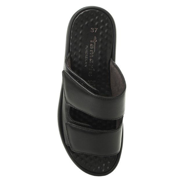 Женские шлепанцы TAMARIS LAREA, Артикул 1-1-27235-20, черный | 3395164. Ракурс 2