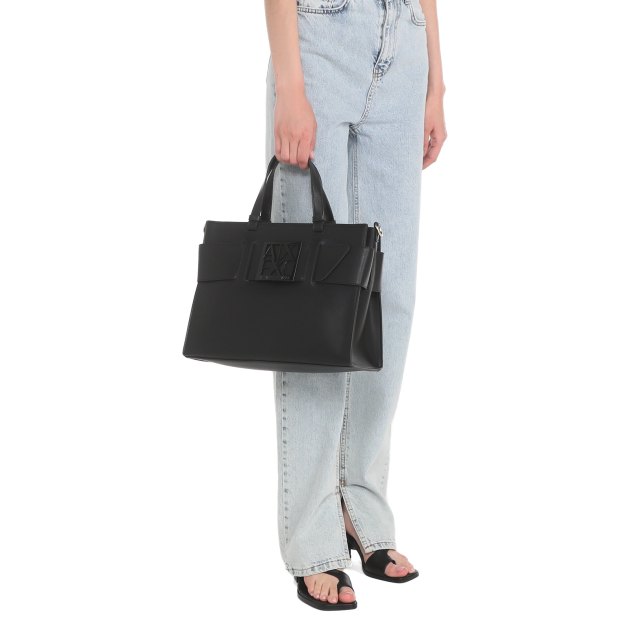 Женский тоут ARMANI EXCHANGE SUSY, Артикул 942689, черный | 3398564. Ракурс 6