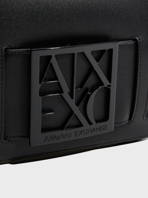 Женская сумка через плечо кросс-боди ARMANI EXCHANGE SUSY, Артикул 942699, черный | 3398569. Ракурс 4