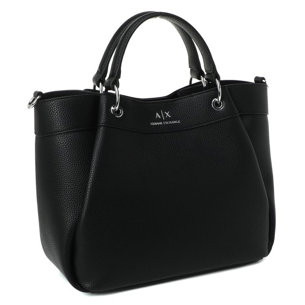 Женский тоут ARMANI EXCHANGE WAVE, Артикул 942911, черный | 3398628. Ракурс 2