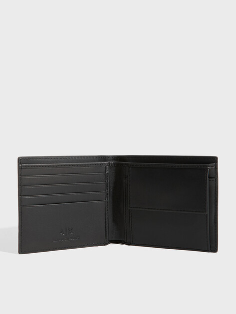 Набор портмоне и брелок ARMANI EXCHANGE PLAIN LEATHER, Артикул 958487, черный | 3398748. Ракурс 5