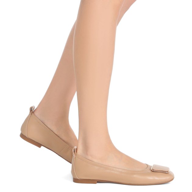 Балетки TENDANCE, Артикул YS-2232-5, розово-бежевый | 3399074. Ракурс 4