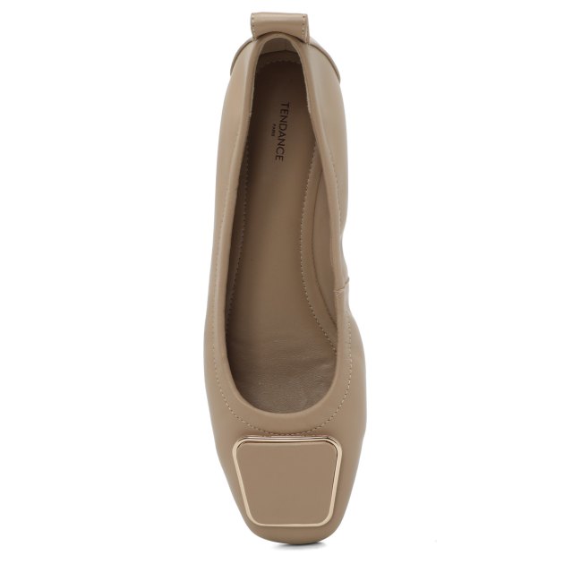 Балетки TENDANCE, Артикул YS-2232-5, розово-бежевый | 3399074. Ракурс 2