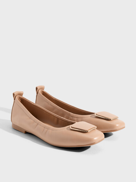 Женские балетки TENDANCE, Артикул YS-2232-5, розово-бежевый | 3399074. Ракурс 3