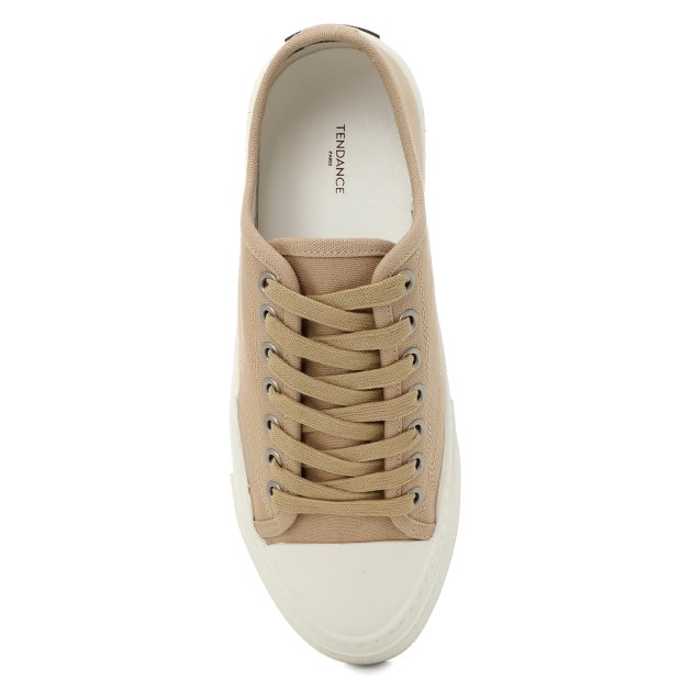 Женские кеды TENDANCE, Артикул YS-9932A-1, бежевый | 3399925. Ракурс 2