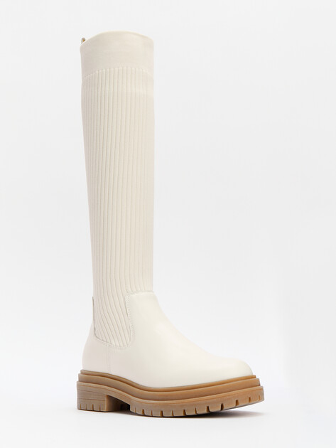 Женские сапоги TENDANCE, Артикул YS-9369T-160, молочно-белый | 3400160. Ракурс 3