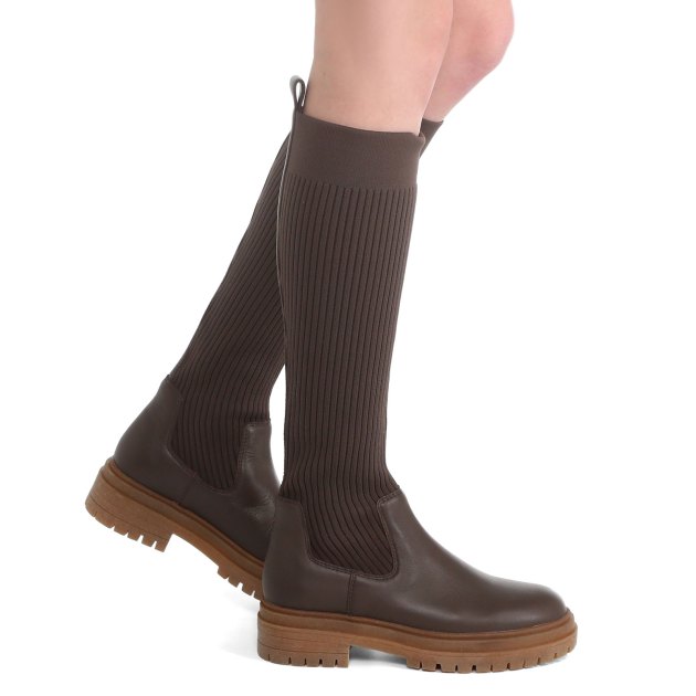 Женские сапоги TENDANCE, Артикул YS-9369T-160, темно-коричневый | 3400166. Ракурс 8