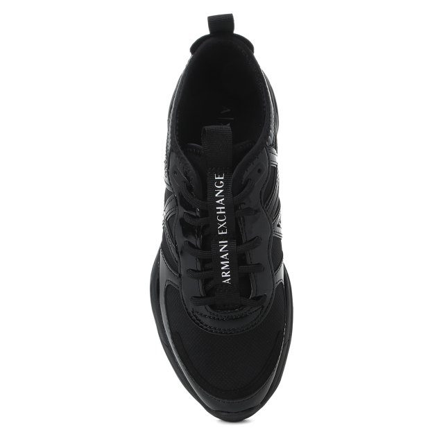 Женские кроссовки ARMANI EXCHANGE CHER, Артикул XDX039, черный | 3401135. Ракурс 2