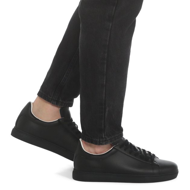 Мужские кеды ARMANI EXCHANGE PARIS, Артикул XUX001, черный | 3401180. Ракурс 4