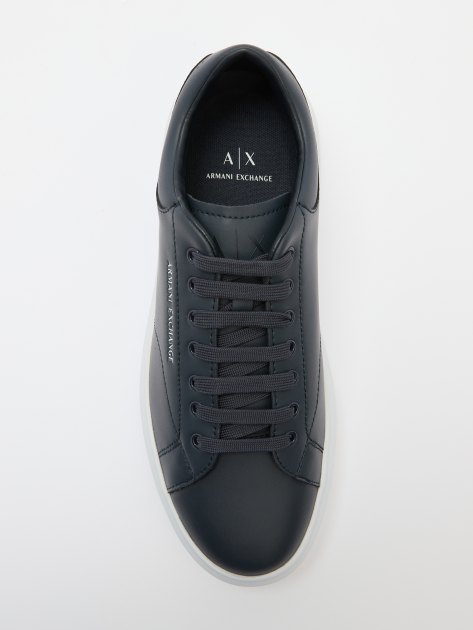 Мужские кеды ARMANI EXCHANGE VENICE, Артикул XUX123, темно-синий | 3401212. Ракурс 5