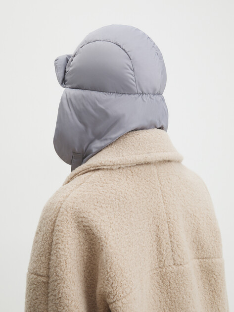 Женская шапка MAISON DAVID, Артикул CAP-1, серый | 3403751. Ракурс 2