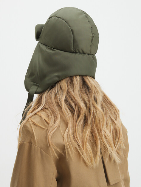 Женская шапка MAISON DAVID, Артикул CAP-1, зеленый | 3403783. Ракурс 2