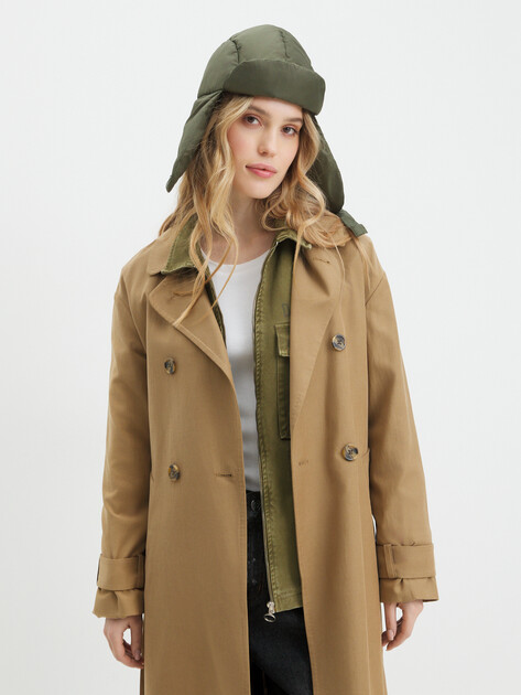 Женская шапка MAISON DAVID, Артикул CAP-1, зеленый | 3403783. Ракурс 4