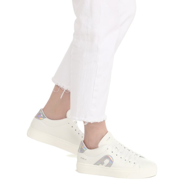 Женские кеды FURLA FURLA JOY, Артикул YG23FJO, белый | 3408808. Ракурс 4