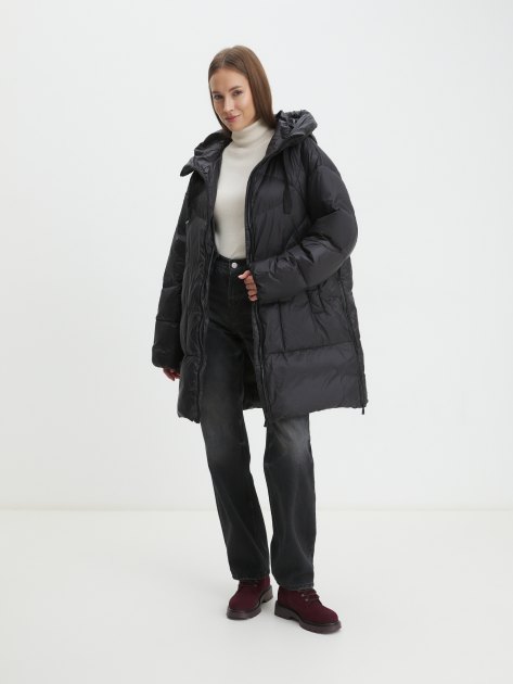 Женский пуховик MAISON DAVID, Артикул MLY005-1, черный | 3411674. Ракурс 2