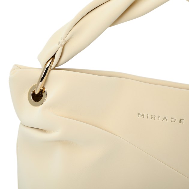 Женская сумка  MIRIADE LUZ, Артикул MIBS6YC01, молочно-бежевый | 3412000. Ракурс 4
