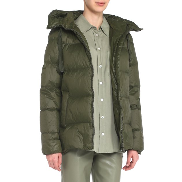 Женский пуховик MAISON DAVID, Артикул MLY011-1, хаки | 3415122. Ракурс 3
