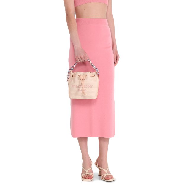 Женская сумка  KUVE` COLETTE, Артикул KUBS6TR05, бежево-розовый | 3417567. Ракурс 6