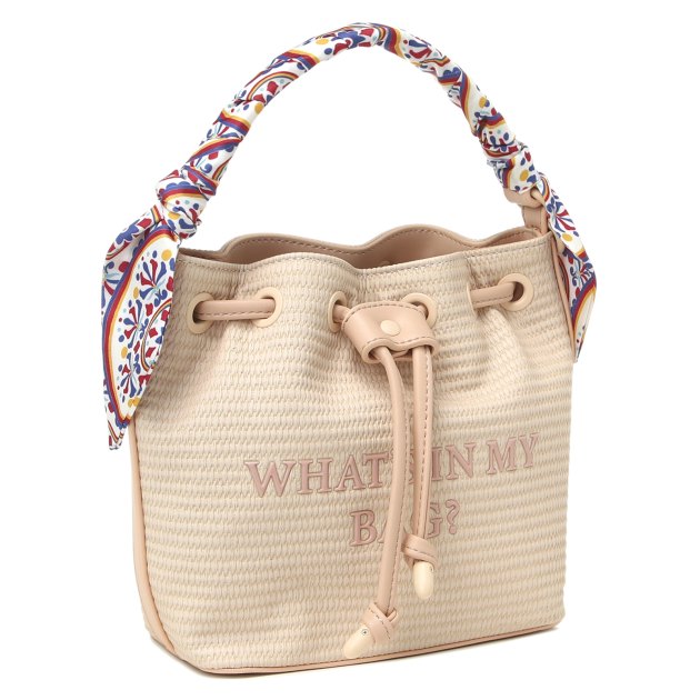 Женская сумка  KUVE` COLETTE, Артикул KUBS6TR05, бежево-розовый | 3417567. Ракурс 2