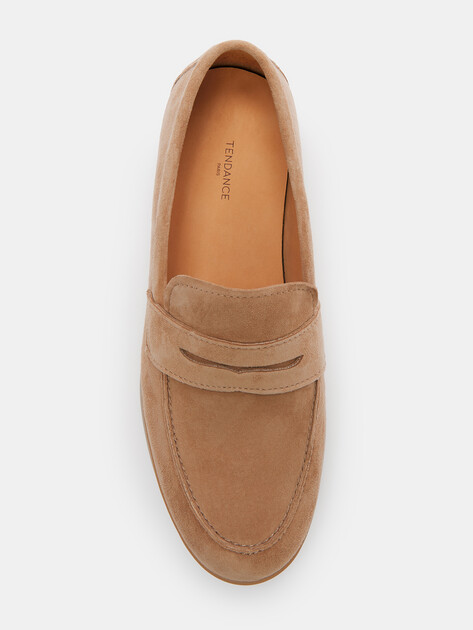 Женские лоферы TENDANCE, Артикул LDFM20A-89, бежево-коричневый | 3418578. Ракурс 5