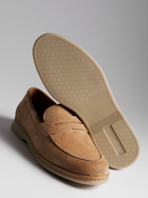 Женские лоферы TENDANCE, Артикул LDFM20A-89, бежево-коричневый | 3418578. Ракурс 6