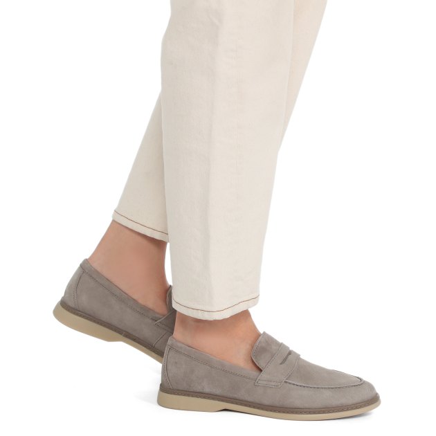 Женские лоферы TENDANCE, Артикул LDFM20A-89, серо-бежевый | 3418585. Ракурс 4