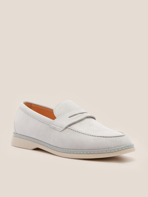 Женские лоферы TENDANCE, Артикул LDFM20A-89, светло-серый | 3418586. Ракурс 3