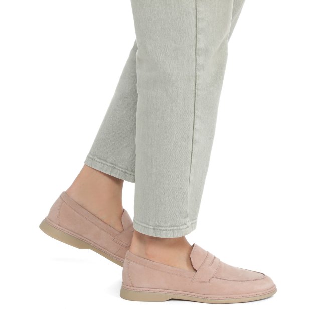 Женские лоферы TENDANCE, Артикул LDFM20A-89, бежево-розовый | 3418589. Ракурс 4