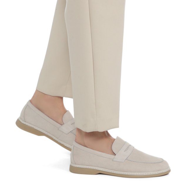 Женские лоферы TENDANCE, Артикул LDFM20A-89, бледно-серый | 3418590. Ракурс 8