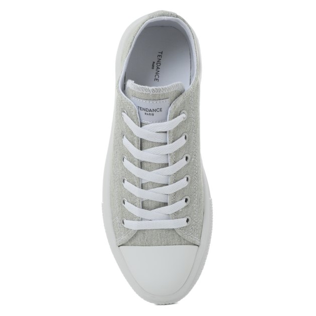 Женские кеды TENDANCE, Артикул AQ515C-01, бледно-серый | 3420697. Ракурс 2