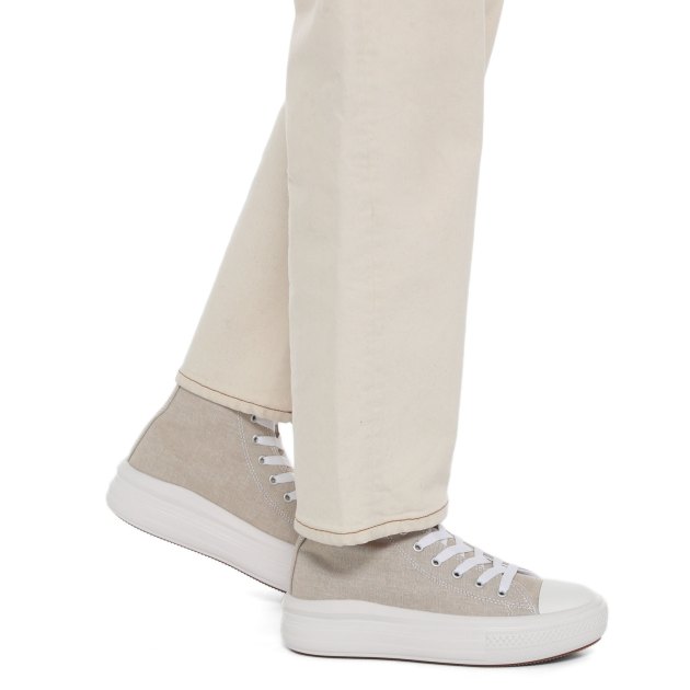 Женские высокие кеды TENDANCE, Артикул AQ515C-02, бежевый | 3420710. Ракурс 4