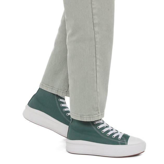 Женские высокие кеды TENDANCE, Артикул AQ515C-02, серо-зеленый | 3420721. Ракурс 4