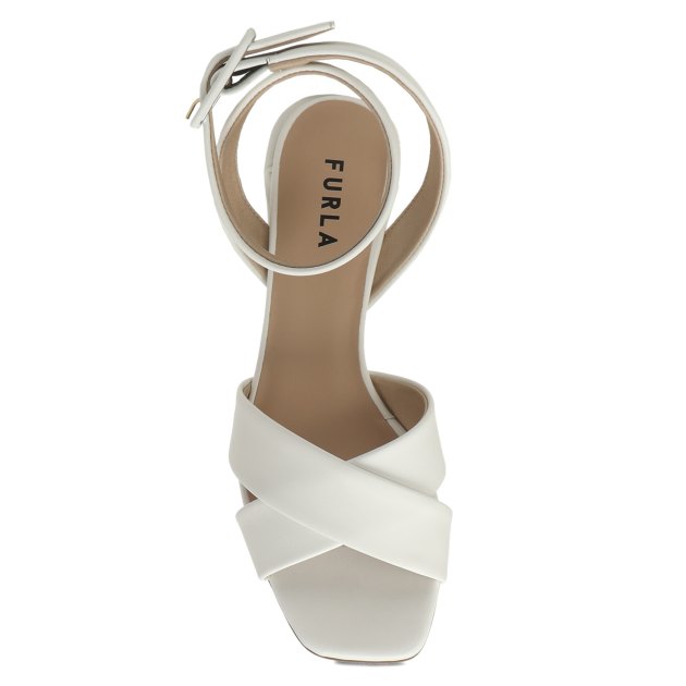Босоножки FURLA, Артикул YD98FCR, белый | 3421552. Ракурс 2