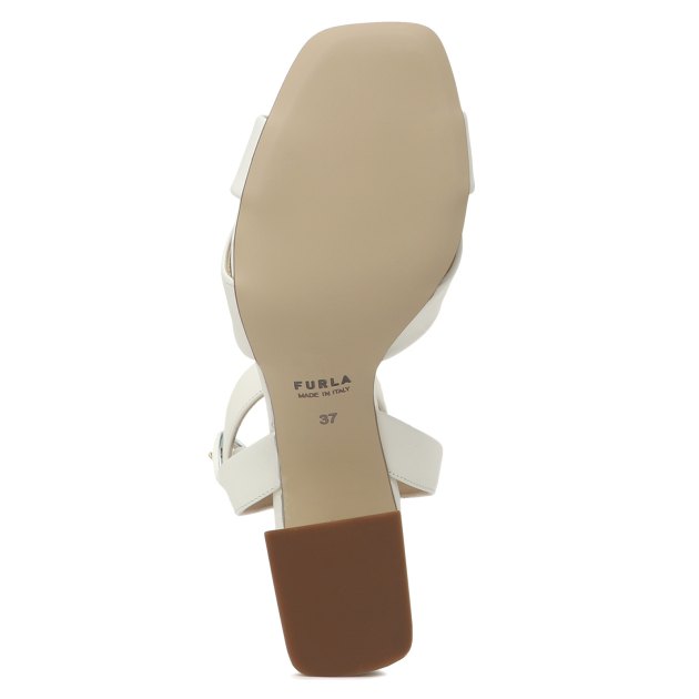 Босоножки FURLA, Артикул YD98FCR, белый | 3421552. Ракурс 3