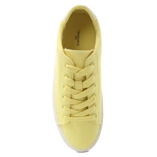 Женские кеды TENDANCE, Артикул AQ-ZH001-02, желтый | 3423771. Ракурс 2