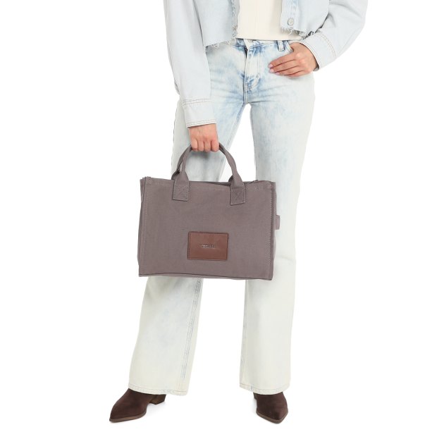 Женский тоут TENDANCE, Артикул A5501, фиолетово-серый | 3424905. Ракурс 6