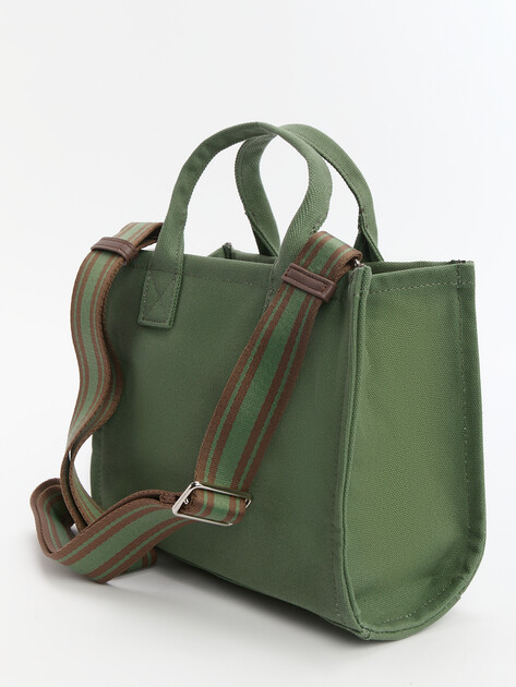 Женский тоут TENDANCE, Артикул A5500, серовато-зеленый | 3424990. Ракурс 4