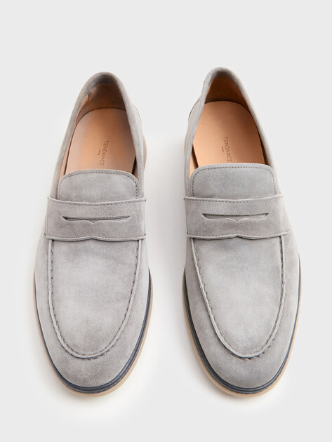 Мужские лоферы TENDANCE, Артикул LD-M20A, серый | 3426775. Ракурс 5