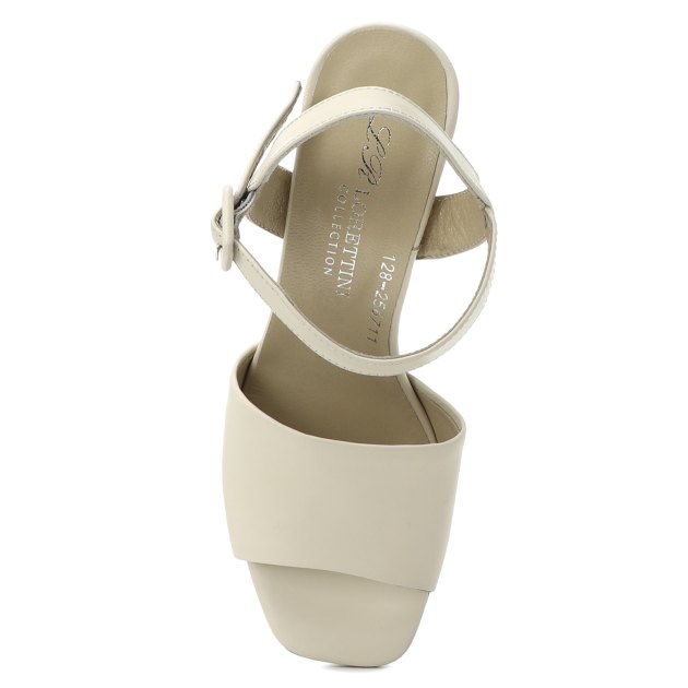 Босоножки LR LORETTINI, Артикул 128-256711, бежевый | 3429489. Ракурс 2