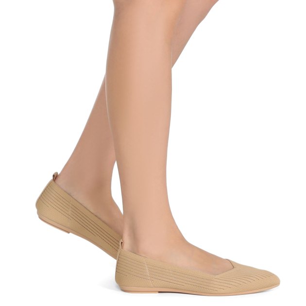 Женские балетки TENDANCE, Артикул AF22D56-1, светло-бежевый | 3430435. Ракурс 8