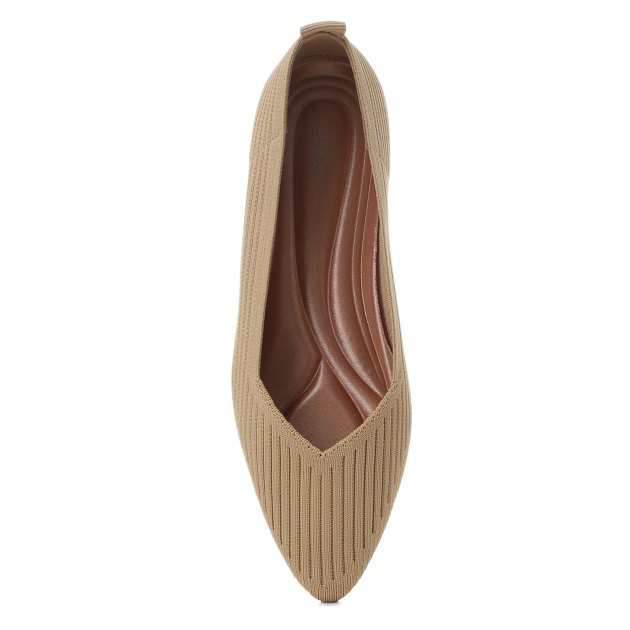 Женские балетки TENDANCE, Артикул AF22D56-1, светло-бежевый | 3430435. Ракурс 2