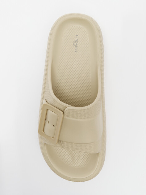 Женские сланцы TENDANCE, Артикул J-Y2201004, серо-бежевый | 3436298. Ракурс 4