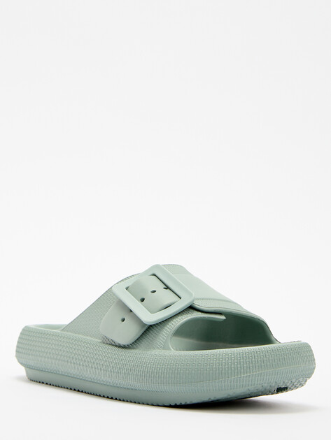 Женские сланцы TENDANCE, Артикул J-Y2201004, серо-голубой | 3436301. Ракурс 2