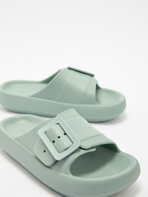 Женские сланцы TENDANCE, Артикул J-Y2201004, серо-голубой | 3436301. Ракурс 5